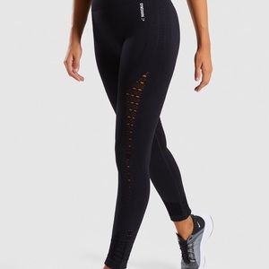 GYMSHARK Seamless Black Energy highwaist legging